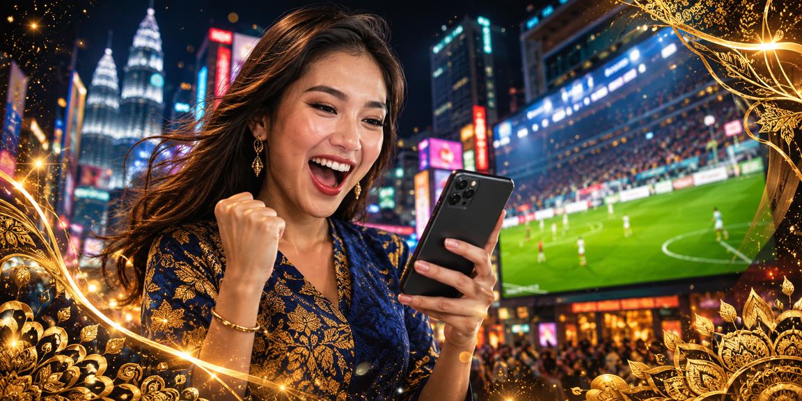 Pengguna Kuala Lumpur membuka aplikasi kasino untuk bermain permainan meja dalam talian