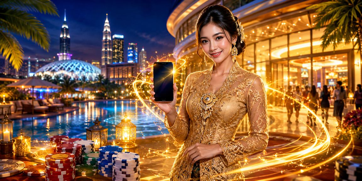 Aplikasi kasino dari Selangor dengan pakaian kebaya